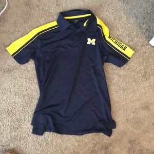 100% polyester u of m polo!